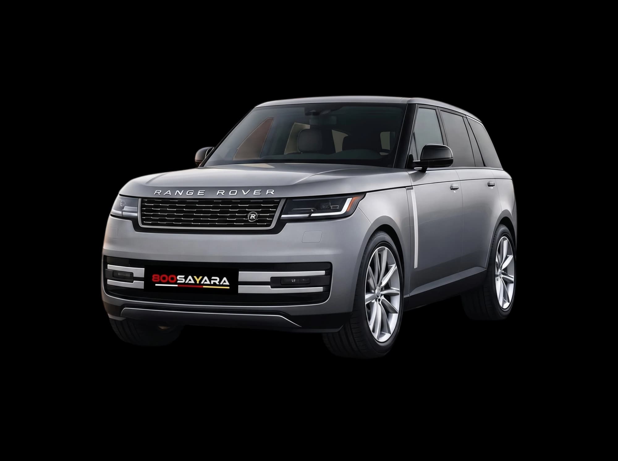 Range Rover with 800Sayara plate serviced at 800Sayara