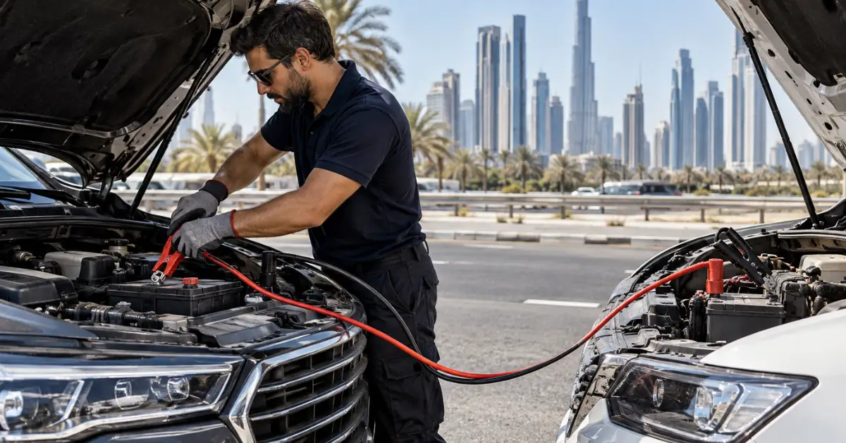 How to Jump Start a Car in the UAE: A Step-by-Step Guide
