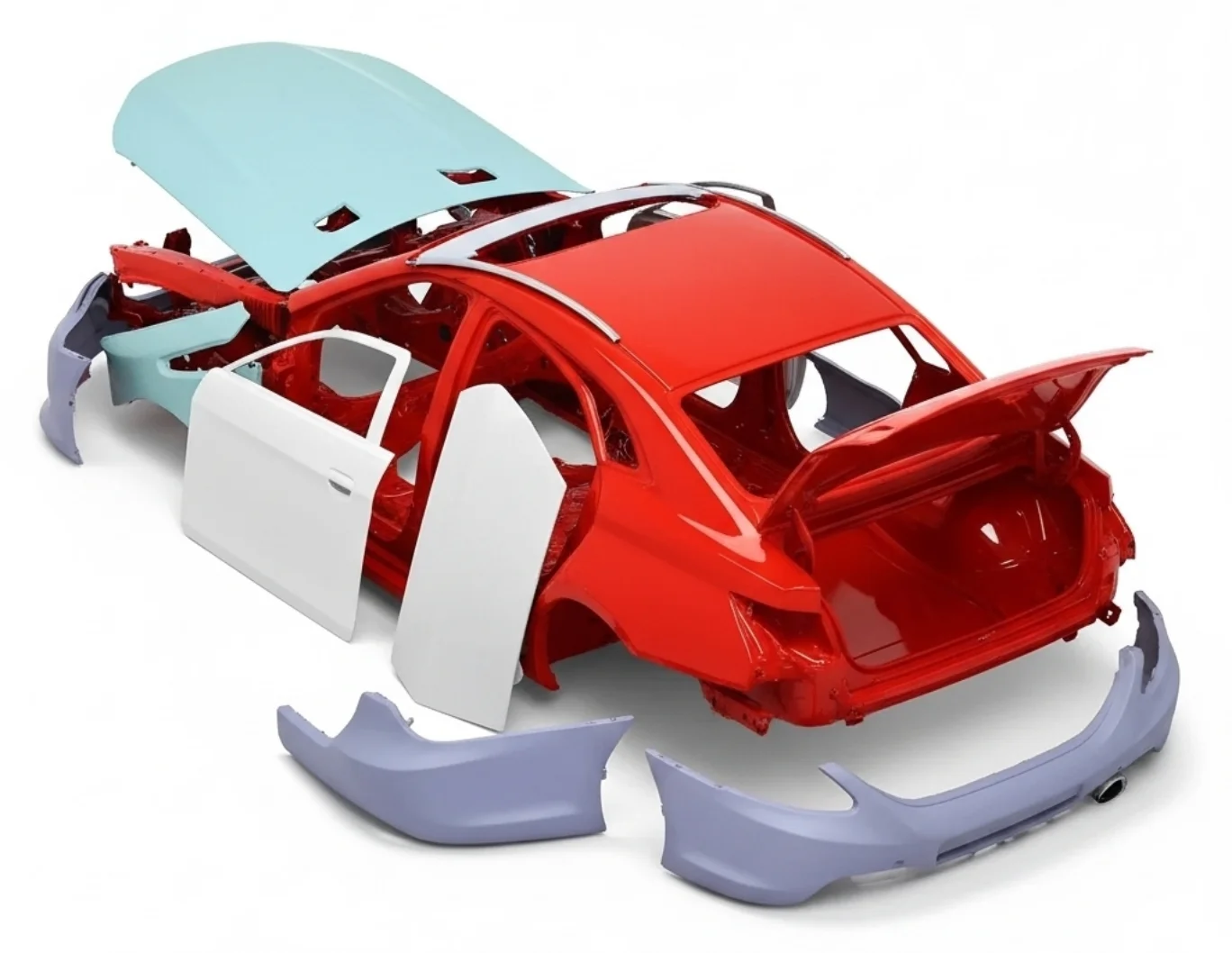 From Inspection to Finish: Our Auto Body Process in Abu Dhabi