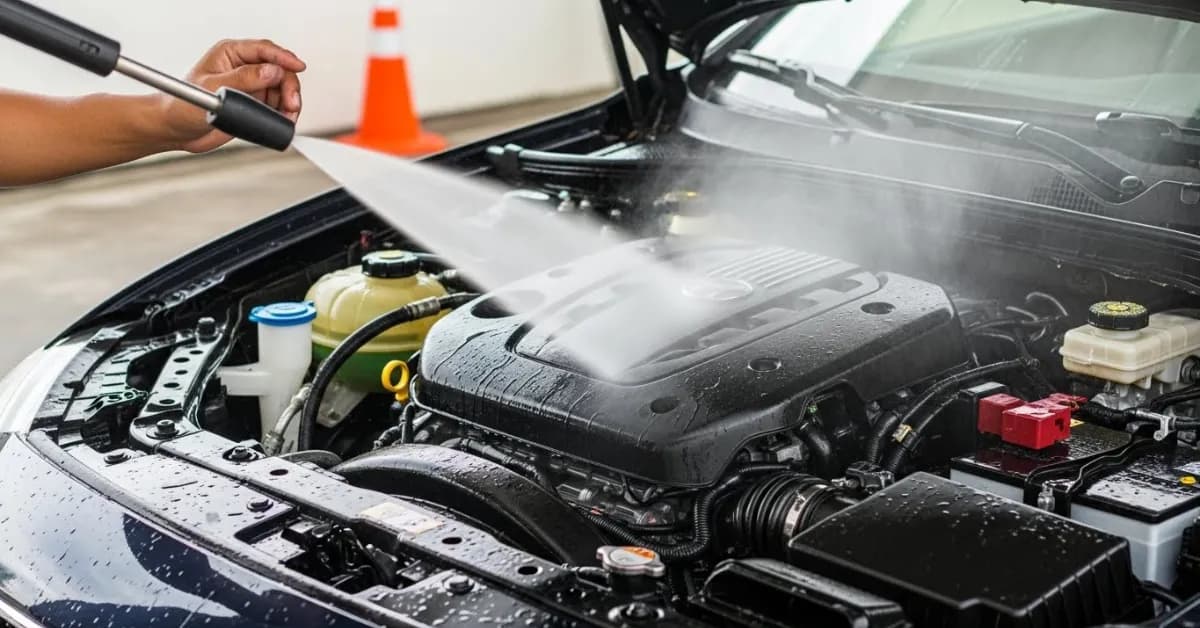 Certified Car Engine Steam Wash Specialists in the UAE