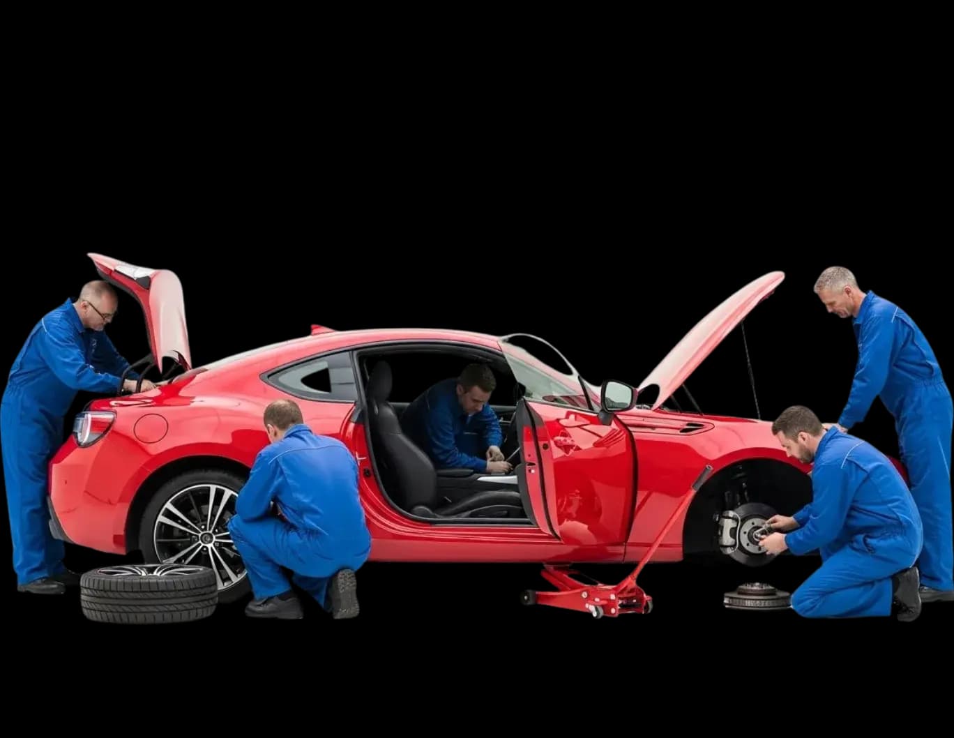 Our Professional Car Mechanic Service Workflow