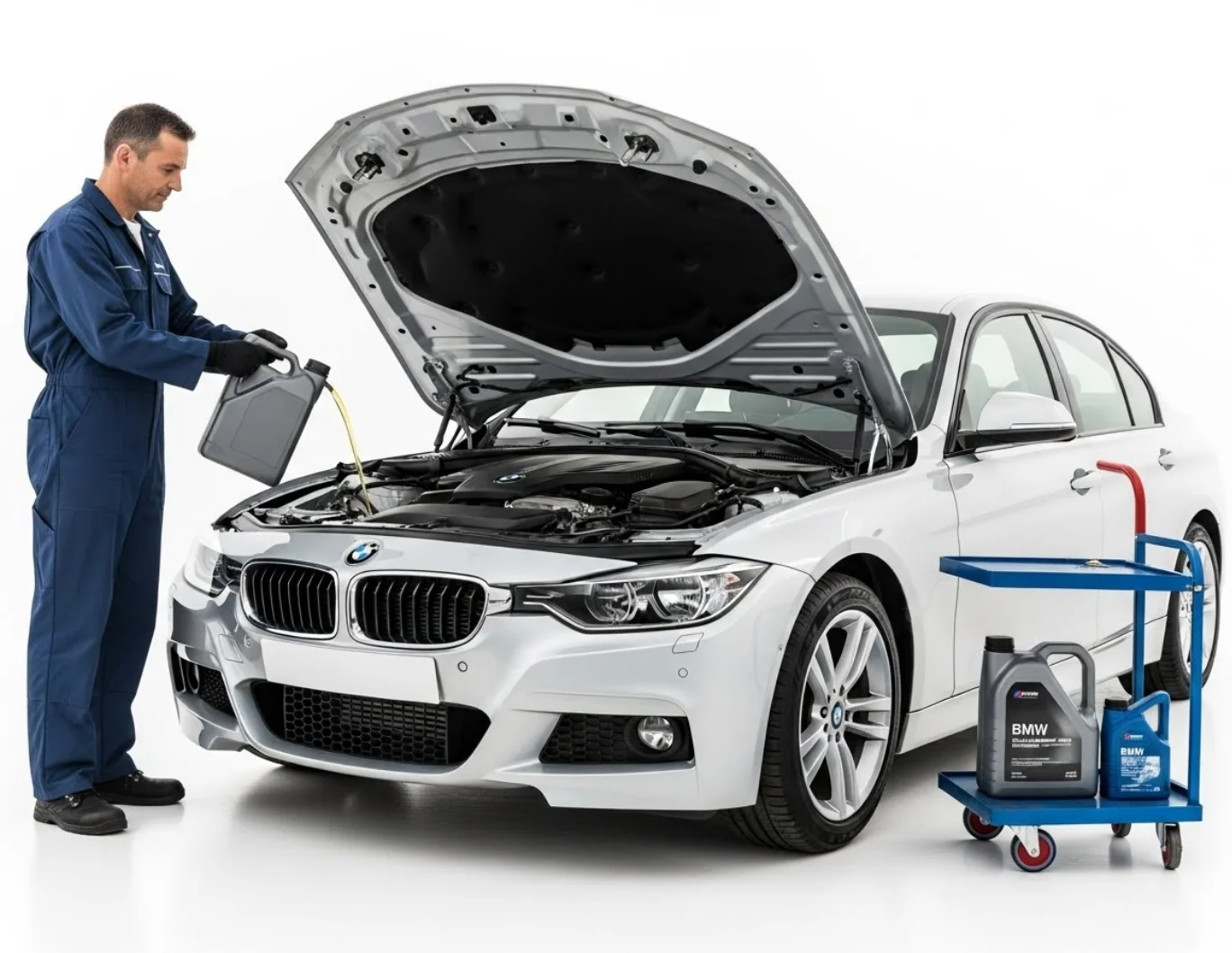 Our Proven Car Oil Change Workflow