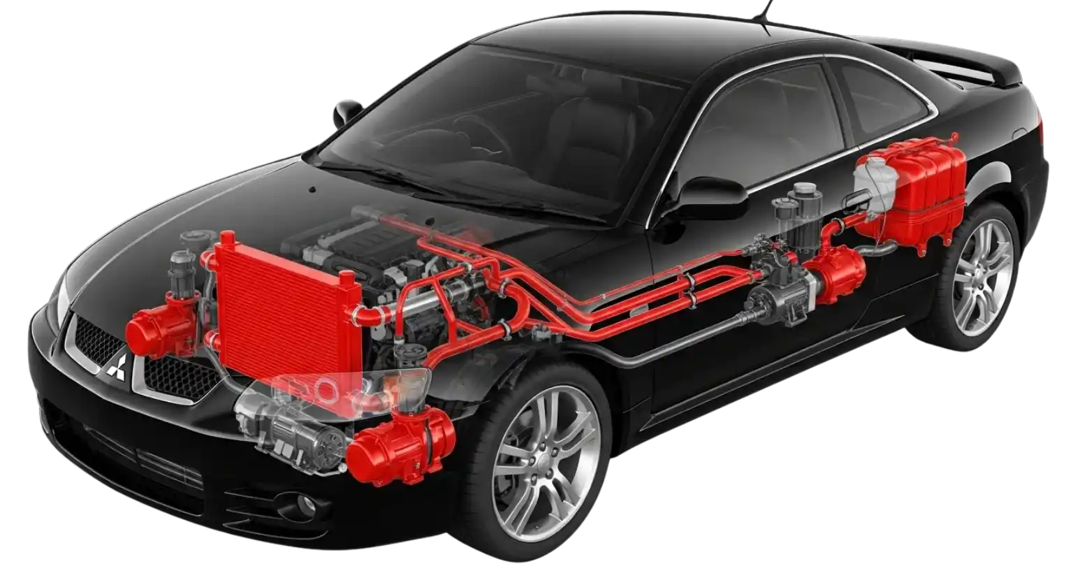 Mitsubishi AC & Cooling System