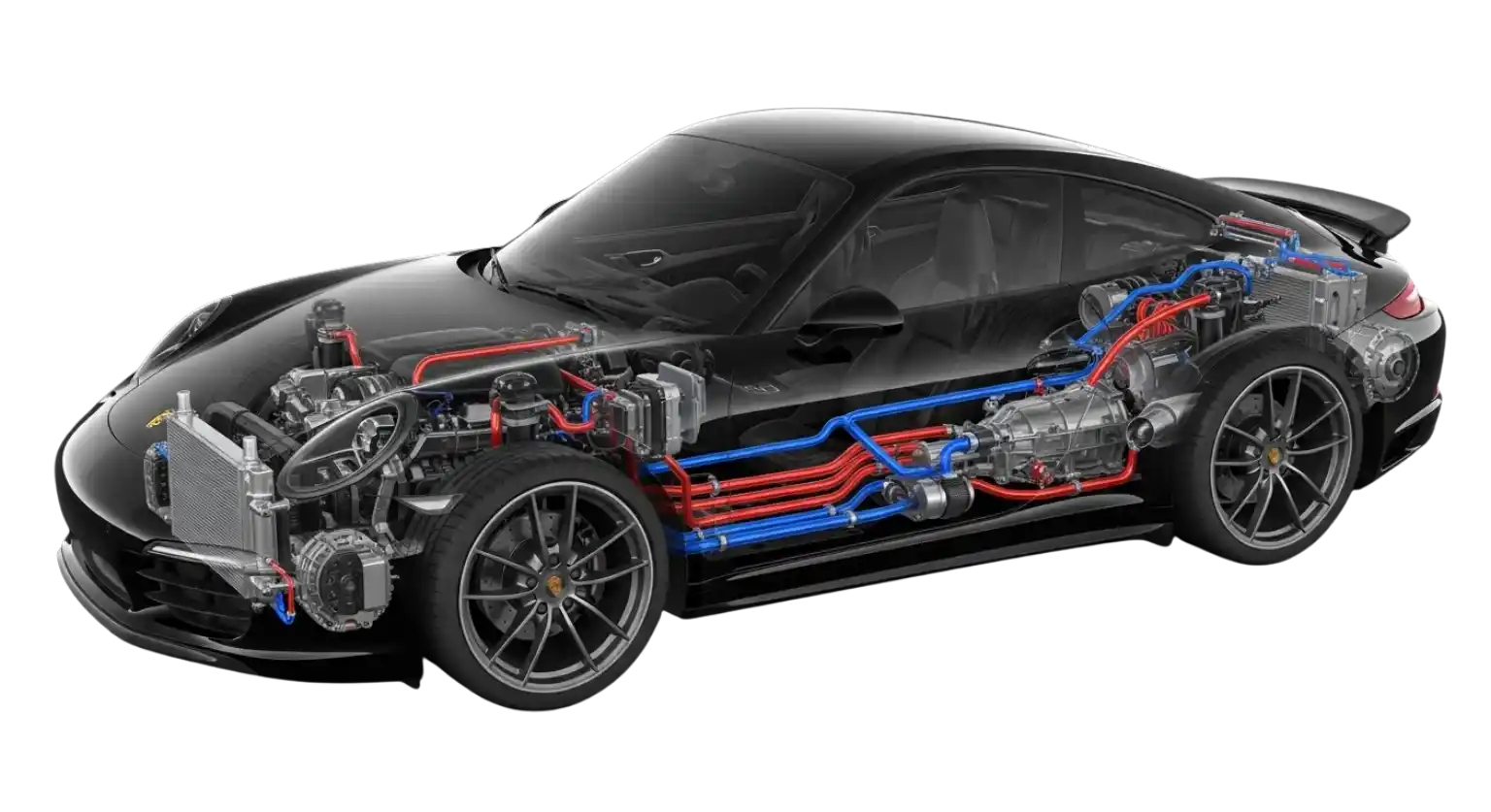 Porsche AC & Cooling System